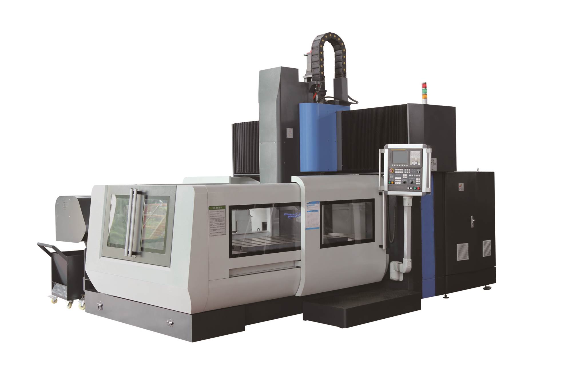 粘刀的雙頭精雕機，如何處理？